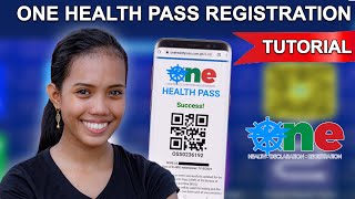 One Health Pass Registration  How to register for OHP TUTORIAL  Travel Requirements [upl. by Wistrup]