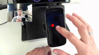 Eye Tracking Mobile Devices unlocking an Android Phone [upl. by Wendell]