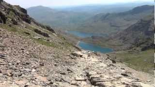 Snowdon Walk  Pyg Track  Miners Track  Snowdonia [upl. by Tullusus851]