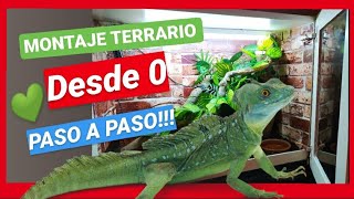 MONTAJE TERRARIO MUEBLE IKEA CASERO REPTILESPASO A PASO MUY FÁCIL🔥🔥🔥🦎🐍 [upl. by Coppinger]