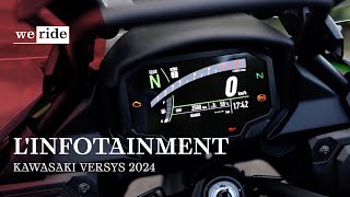 Kawasaki Versys 650 2024  Focus su Infotainment e Tecnologia di bordo [upl. by Nuawaj547]