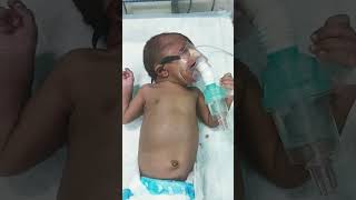 newbornbaby vuralvideo cutebaby ko busph lagaya ja raha hai sortvideo [upl. by Riba]