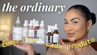 Guia Completo Como Usar os Produtos da The Ordinary [upl. by Eekram]