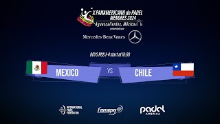 🇲🇽 MEXICO vs CHILE 🇨🇱  Boys  POS 14  FIP JUNIORS PANAMERICAN CHAMPIONSHIPS 2024 [upl. by Brooke707]