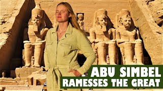 THE GREAT TEMPLE OF THE GREATEST PHARAOH  RAMSES II ABU SIMBEL EGYPT [upl. by Anel]