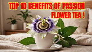 Passion Flower Tea The Best Herbal Sleep Remedy [upl. by Yllim318]