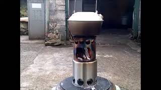 Lixada Wood Burning Camping Stove [upl. by Burnley]