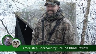 Ameristep BackCountry Ground Blind Review [upl. by Liesa]