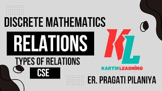 Relations in Discrete Mathematics  Equivalence Relations  By Er Pragati Pilaniya [upl. by Constantino]