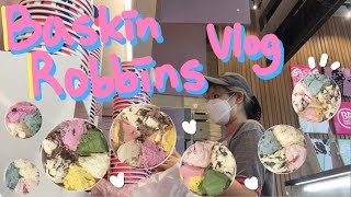 배스킨라빈스 알바 브이로그오픈 알바9월 이달의 맛세로담기Baskin Robbins Vlog [upl. by Eirroc161]