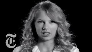 Taylor Swift Interview  Screen Test  The New York Times [upl. by Annaitsirhc]