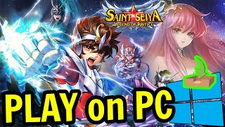 🎮 How to PLAY  Saint Seiya Legend of Justice  on PC ▶ DOWNLOAD and INSTALL Usitility2 [upl. by Tombaugh]