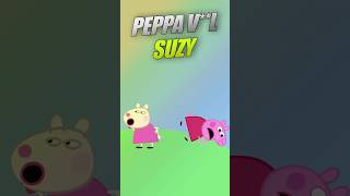 PEPPA veut pousser Suzy 🐷 🐑 shorts humour peppapig doublage [upl. by Wershba849]