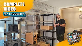 FDW 6Tier Wire Shelving Unit Review The Ultimate Storage Solution [upl. by Nuahsor]