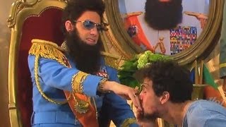 EXCLUSIV THE DICTATOR Aladeen Interview with tortured Daniele Rizzo  Sacha Baron Cohen [upl. by Radec]