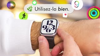 ⌚️Comment j’utilise l’Apple Watch Series 8 [upl. by Eseenaj]