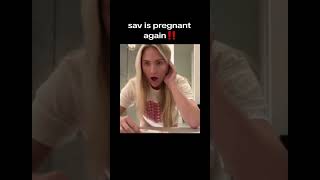 Savannah Labrant is ￼ pregnant with baby number 5 labrantfamily labrantfam baby 5 [upl. by Nylicaj]