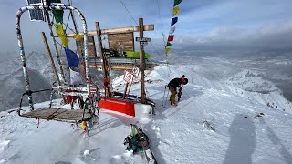 Skiing The Highlands Bowl  Aspen Highlands Colorado [upl. by Mesics347]