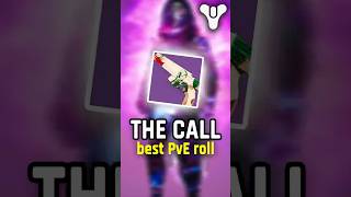 The Call PvE God Roll to absolutely grind for thefinalshape destiny2 geekermon [upl. by Ataner]