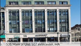 531 Main St Unit 507 Worcester MA [upl. by Dayiz]