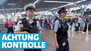 Unterwegs mit der Bundespolizei am Stuttgarter Flughafen [upl. by Alilak]