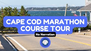 Cape Cod Marathon Course Preview NO Narration  Course Only [upl. by Notneuq]