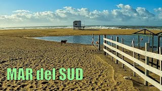 Mar del Sud hermoso balneario y pueblo atlántico hasta pronto playa dorada ❤🖐 [upl. by Noryt]