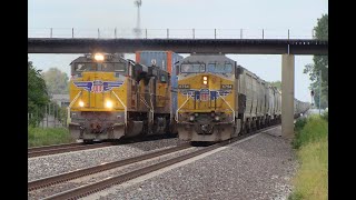 3 Trains in Virden IL [upl. by Colver]