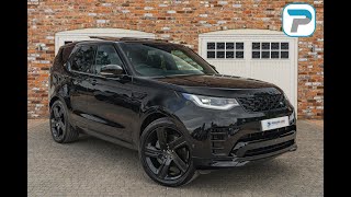 202373 LAND ROVER DISCOVERY D300 DYNAMIC HSE IN SANTORINI BLACK METALLIC WITH EBONY WINDSOR LEATHER [upl. by Nelav]