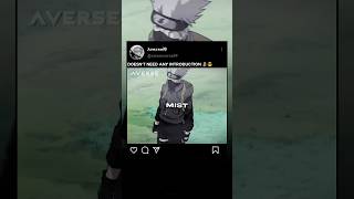 Kakashi  The Copy Ninja 🔥🐐 shorts kakashi naruto anime [upl. by Cruickshank]