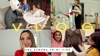 1 SEMANA en MI VIDA  ES MUY FUERTE  REACCIÓN de mi BEBÉ a JAVI disfrazado 😱 DE ESQUELLETO  VLOG [upl. by Wettam31]