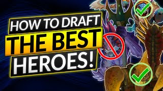 Simple Tips to WIN IN THE DRAFT  Team Falcons vs Heroic Meta Analysis  Dota 2 Guide [upl. by Anohsal60]