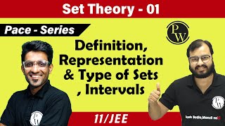 Set Theory 1  Introduction  Representation and Types of Sets  Intervals  Class 11  CBSE  JEE [upl. by Bertie]