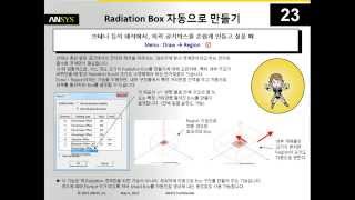 HFSS 100 Tips Plus 23 Radiation Box 자동으로 만들기 [upl. by Atalee]