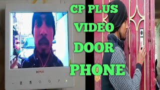 cp plus door phone installation video door phone door phone cctv cpplus installation [upl. by Lenaj]