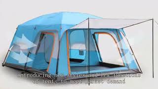 Large family tent Supplier China High Grade Wholesale Price [upl. by Drauode155]