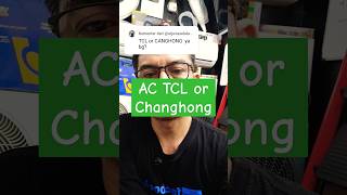 TCL or Changhong AirCondSolution ac actcl acmurah acawet acbagus [upl. by Alvan400]