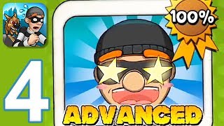 Robbery Bob  Gameplay Walkthrough Part 4  Chapter 4 Advanced iOS Android [upl. by Aivatra357]