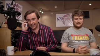 Phone Argument Alan Partridges Mid Morning Matters Comedy [upl. by Allison]