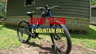 Giant Talon EMountain Bike [upl. by Acisset]