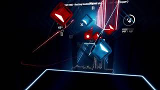 Beat Saber RoughSketch  666 jojobii jersey flip Syn0sin and Spookybeard 3rd pass [upl. by Etnad]