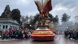 4K Disney Stars on Parade  Disneyland Paris 17032024 [upl. by Ennaillek]