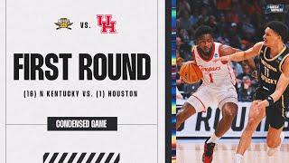 Houston vs Northern Kentucky  First Round NCAA tournament extended highlights [upl. by Maxwell]