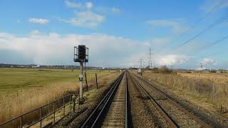 Cab Ride 023  UK Diesel Freight Train Cab RideStrood to Dartford [upl. by Aicatsan429]