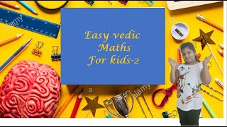 Easy vedic Maths for kids2Learn 13 and 18 table in a easy wayMath made easy [upl. by Christis]