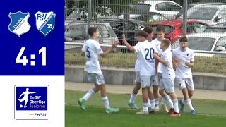 EnBWOberliga B Junioren TSG Hoffenheim II  FSV 08 BietigheimBissingen 202324 [upl. by Bej]