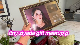 Itna ziyada gift meetup py  meetup kaisa rha  Sitara Yaseen vlog [upl. by Saphra82]