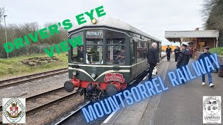 Great Central Railway Mountsorrel Branch  quotDrivers Eye Viewquot  Ambient Sounds [upl. by Analaf]