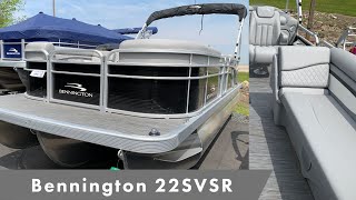 2023 Bennington 22SVSR Walkthrough [upl. by Nyladnohr]