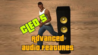 GTA San Andreas — CLEO 5 Advanced audio features [upl. by Ayhtin591]